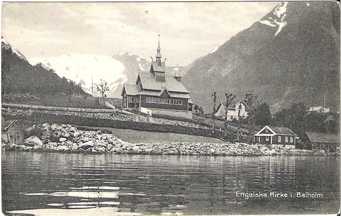 Balholm, Engelske Kirke. C. Tietz