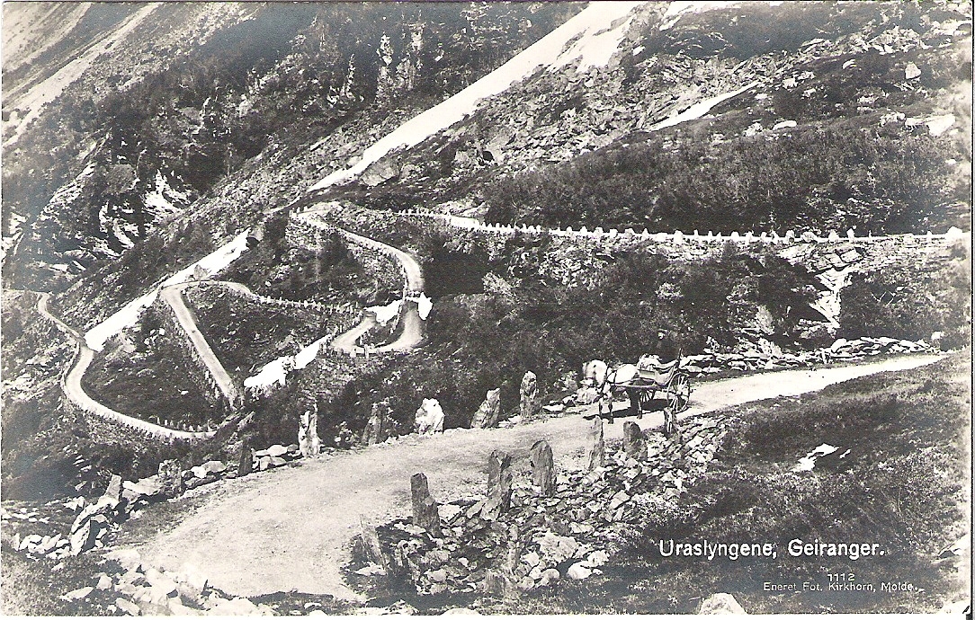 Uraslyngene, Geiranger. Kirkhorn 1112