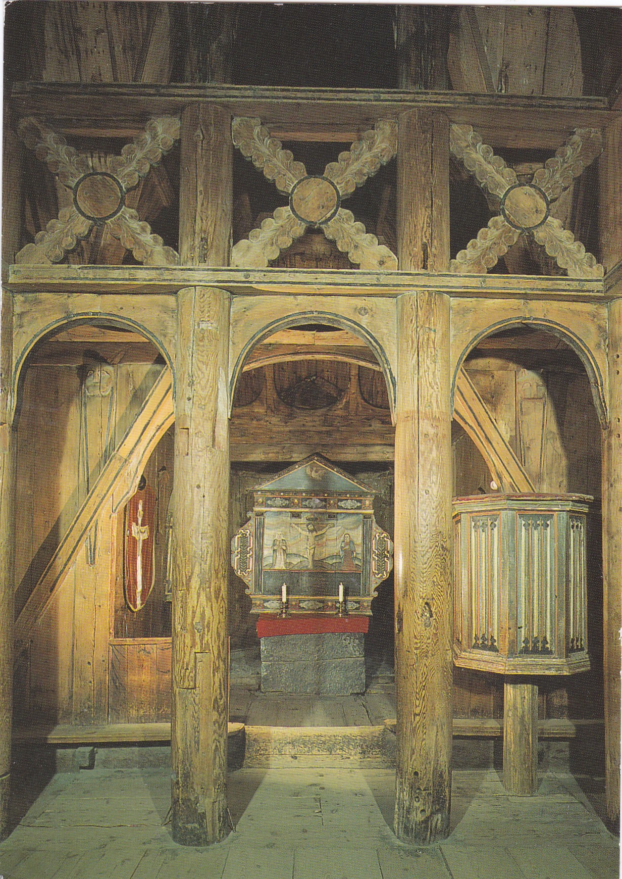 Borgund stavkirke, Sogn. Normann 01-N-6-43