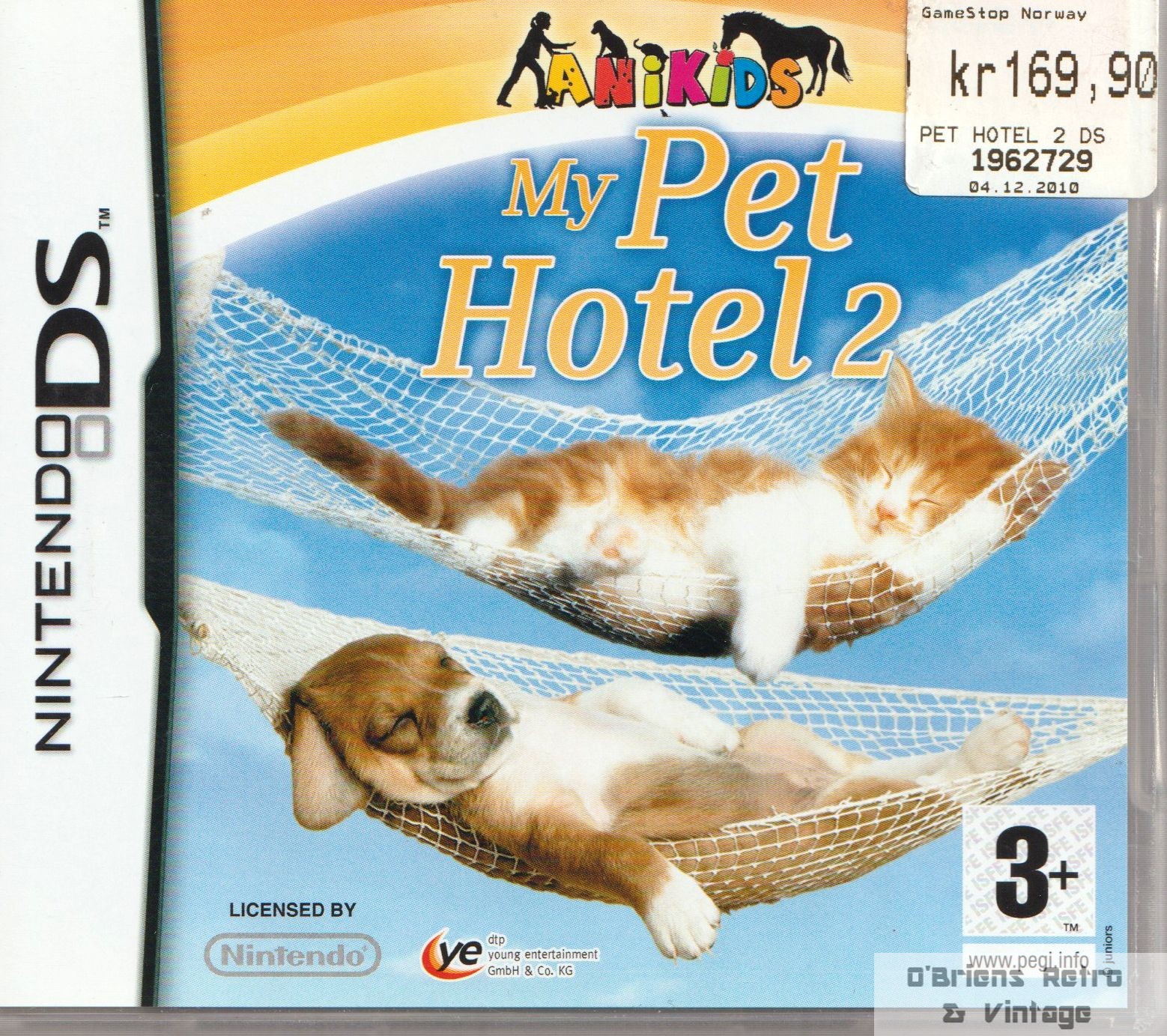 My Pet Hotel 2 - Anikids - Nintendo DS