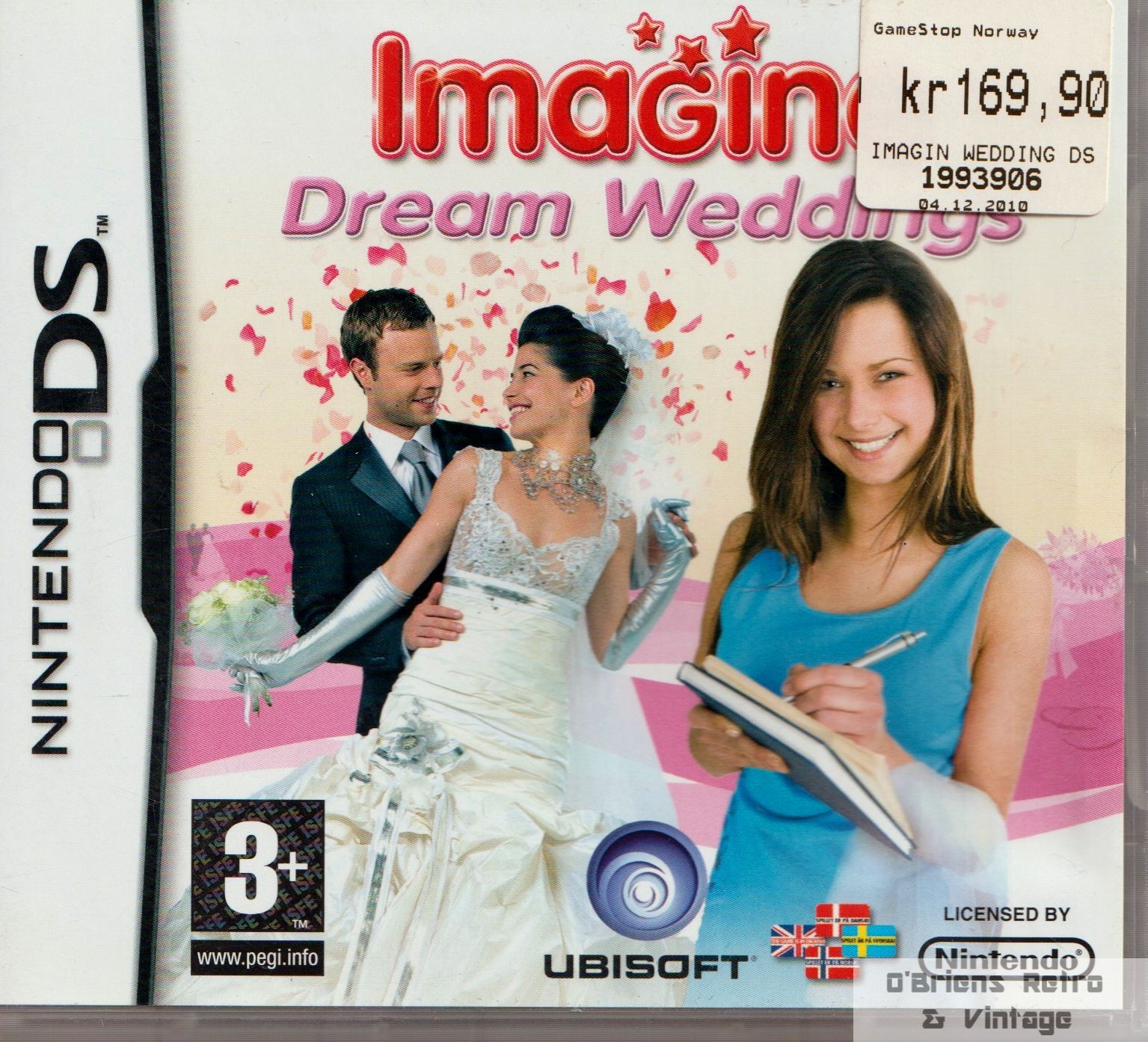 Imagine Dream Weddings - Ubisoft - Nintendo DS