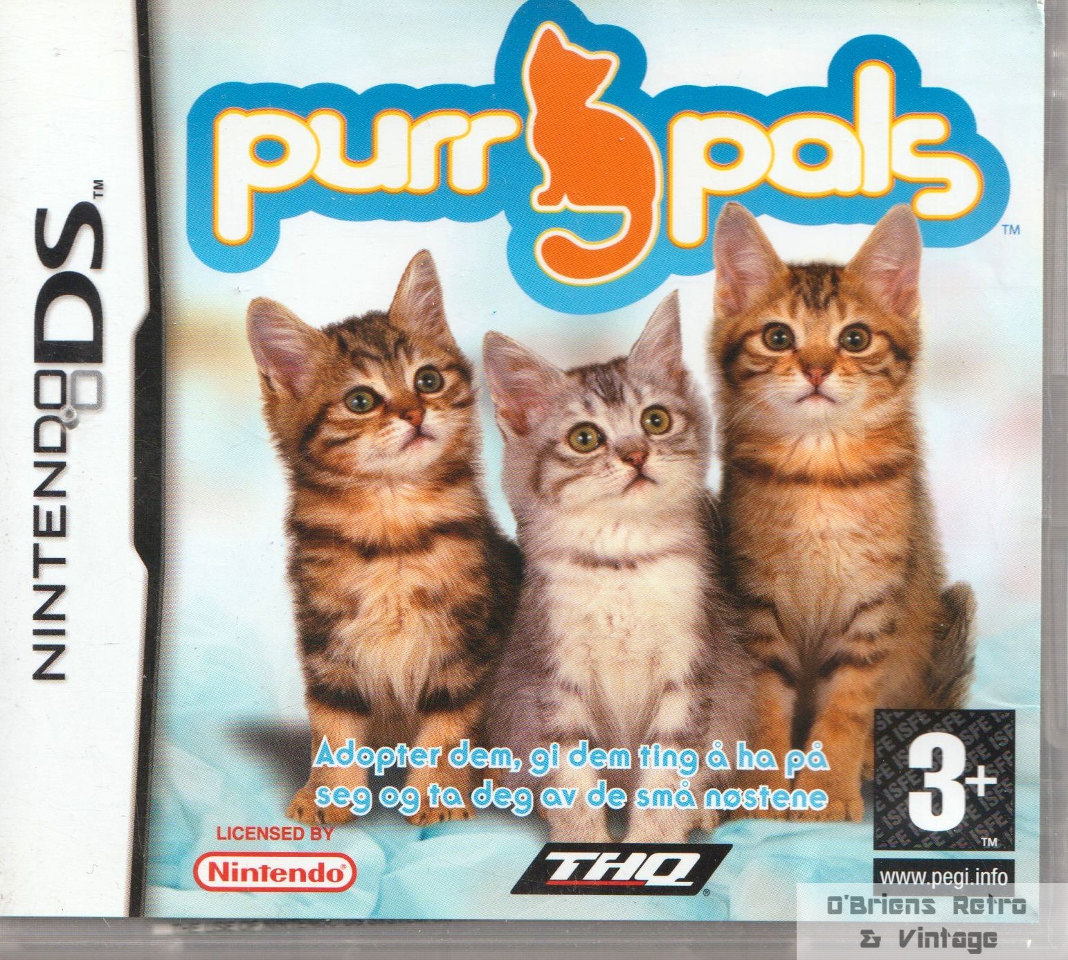 Purr Pals - THQ - Nintendo DS
