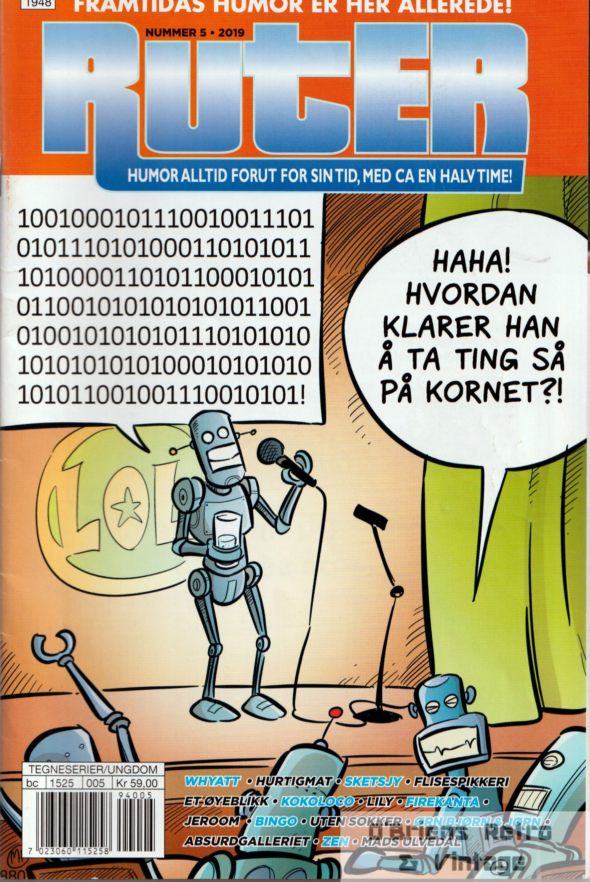Ruter - 2019 - Nr. 5 - Framtidas humor er her allerede