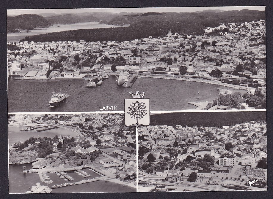 Larvik - 3bilders (Harstad u/nr.) - Ubrukt