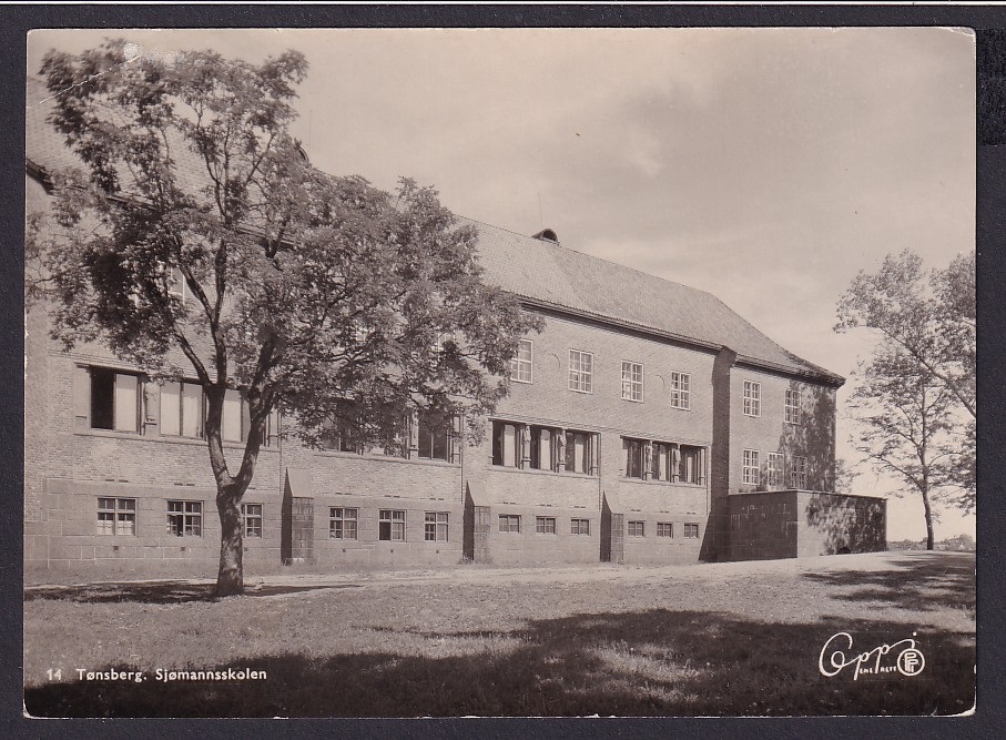 Tønsberg. Sjømannsskolen (Oppi 14) - Ubrukt