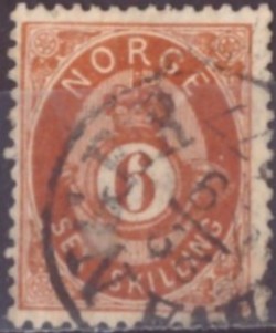 NK 20. PENT RUNDSTEMPLA.   (550,-)