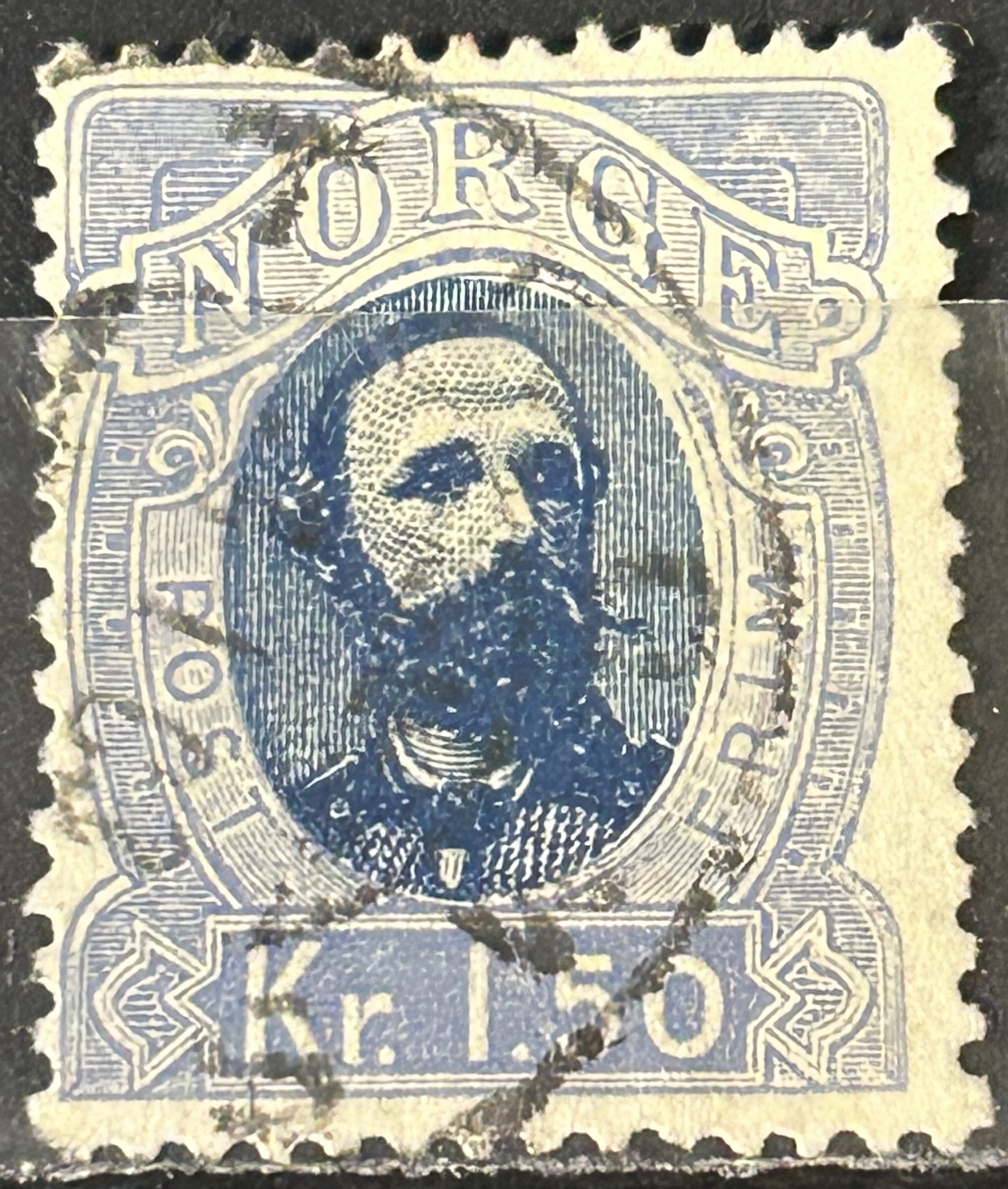 NK 34. PENT RUNDSTEMPLA.   (360,-)