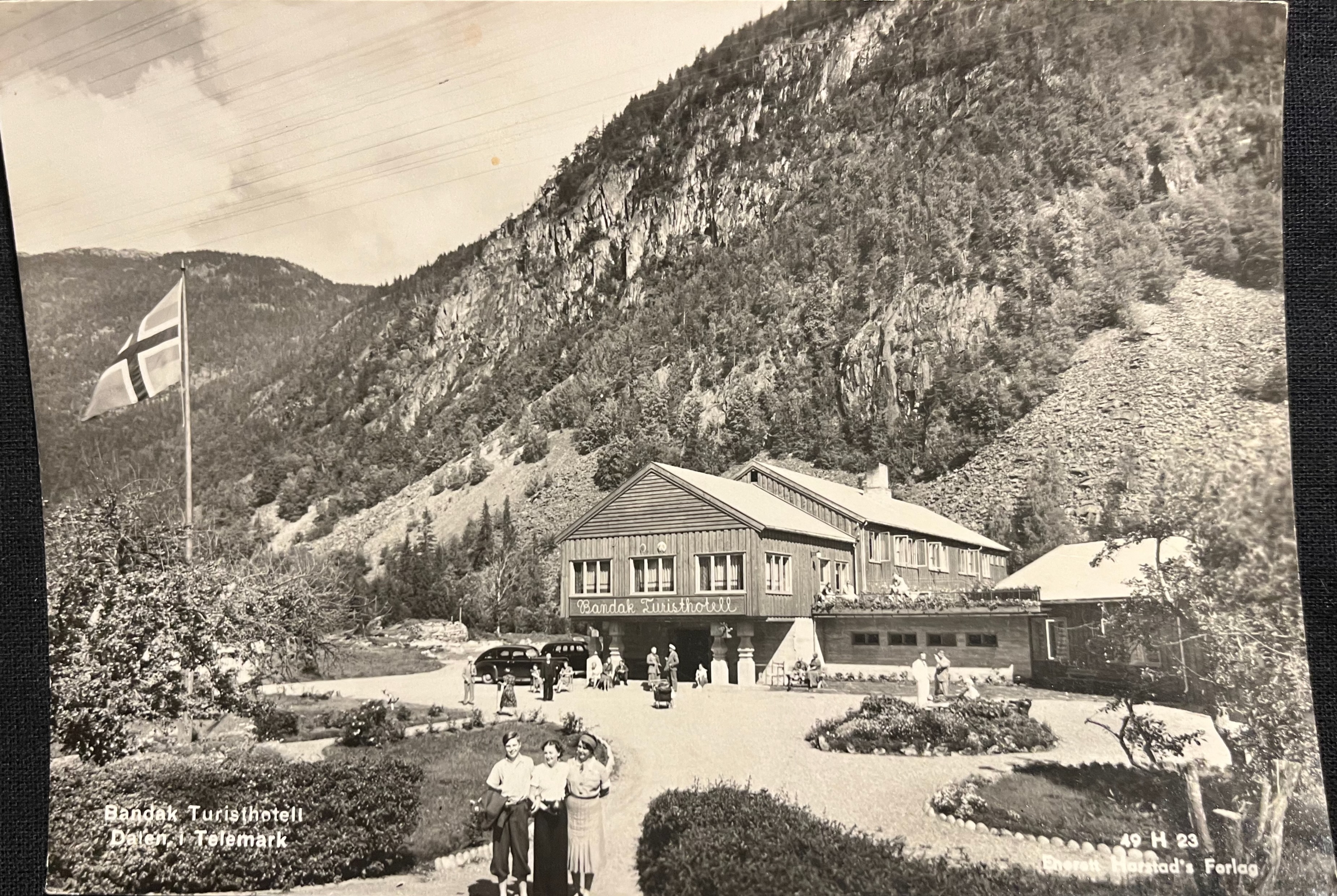 Bandak Turisthotell. Dalen i Telemark