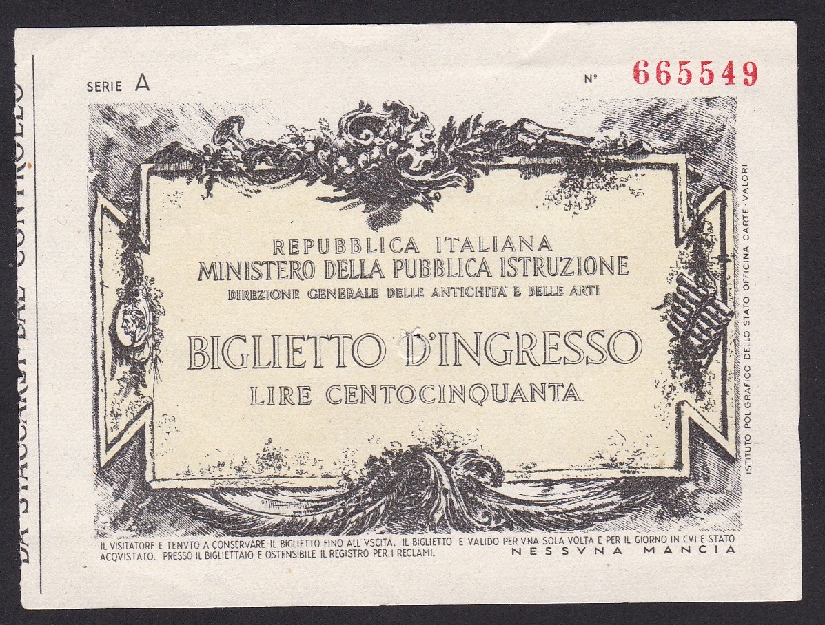 Italia. 1953. 150 Lire. u/merke 150