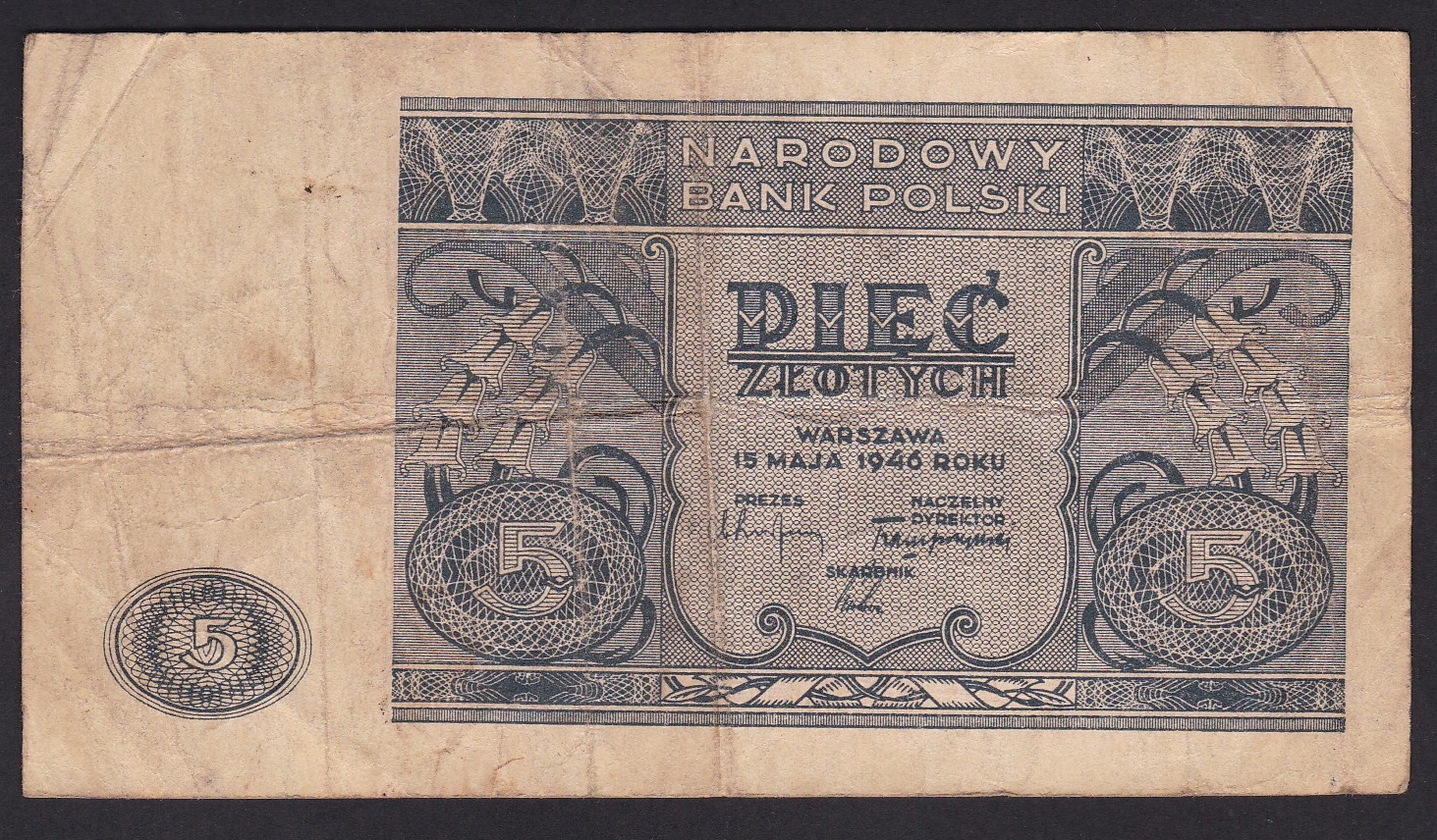 Poland. 1946. 5 Zlotych