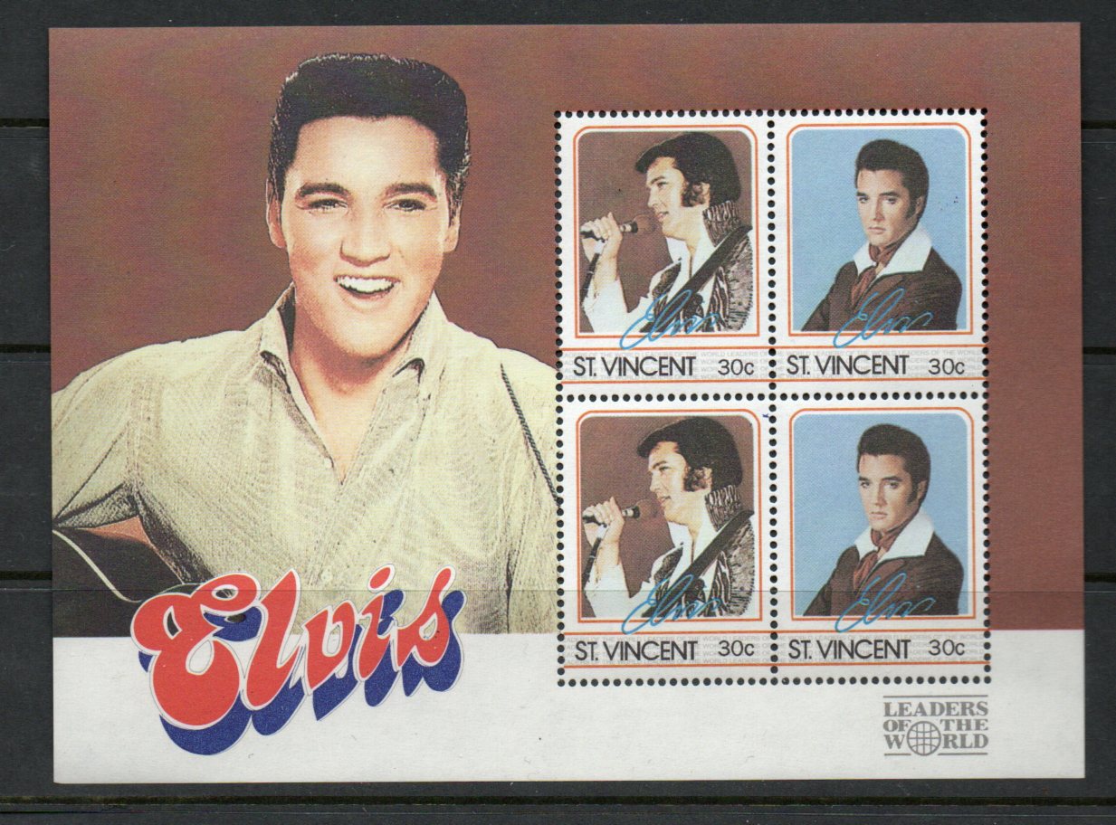 Elvis - Saint Vincent MI 870-871 BL22 **