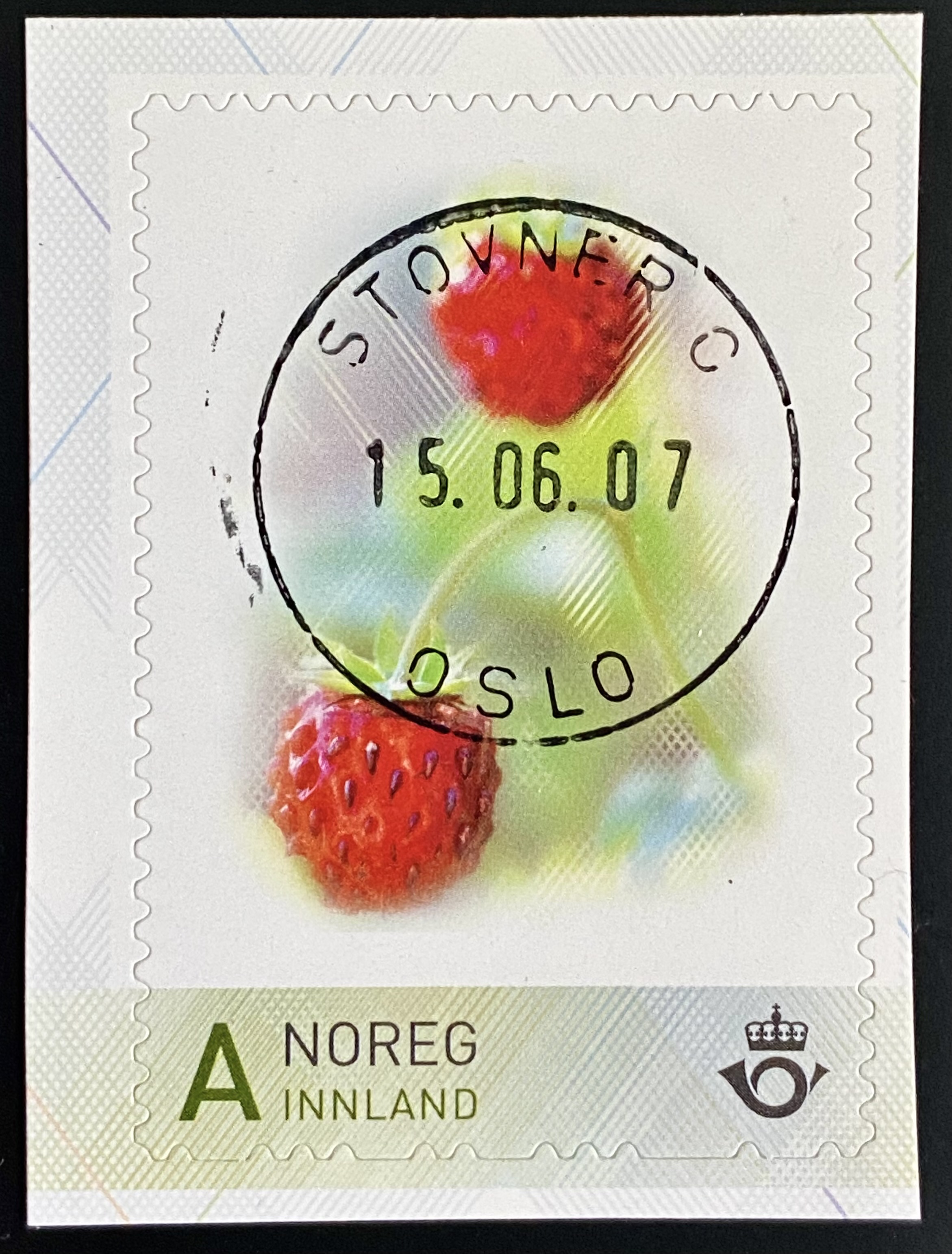Personlig Frimerke Stemplet Oslo Stovner 1.dag