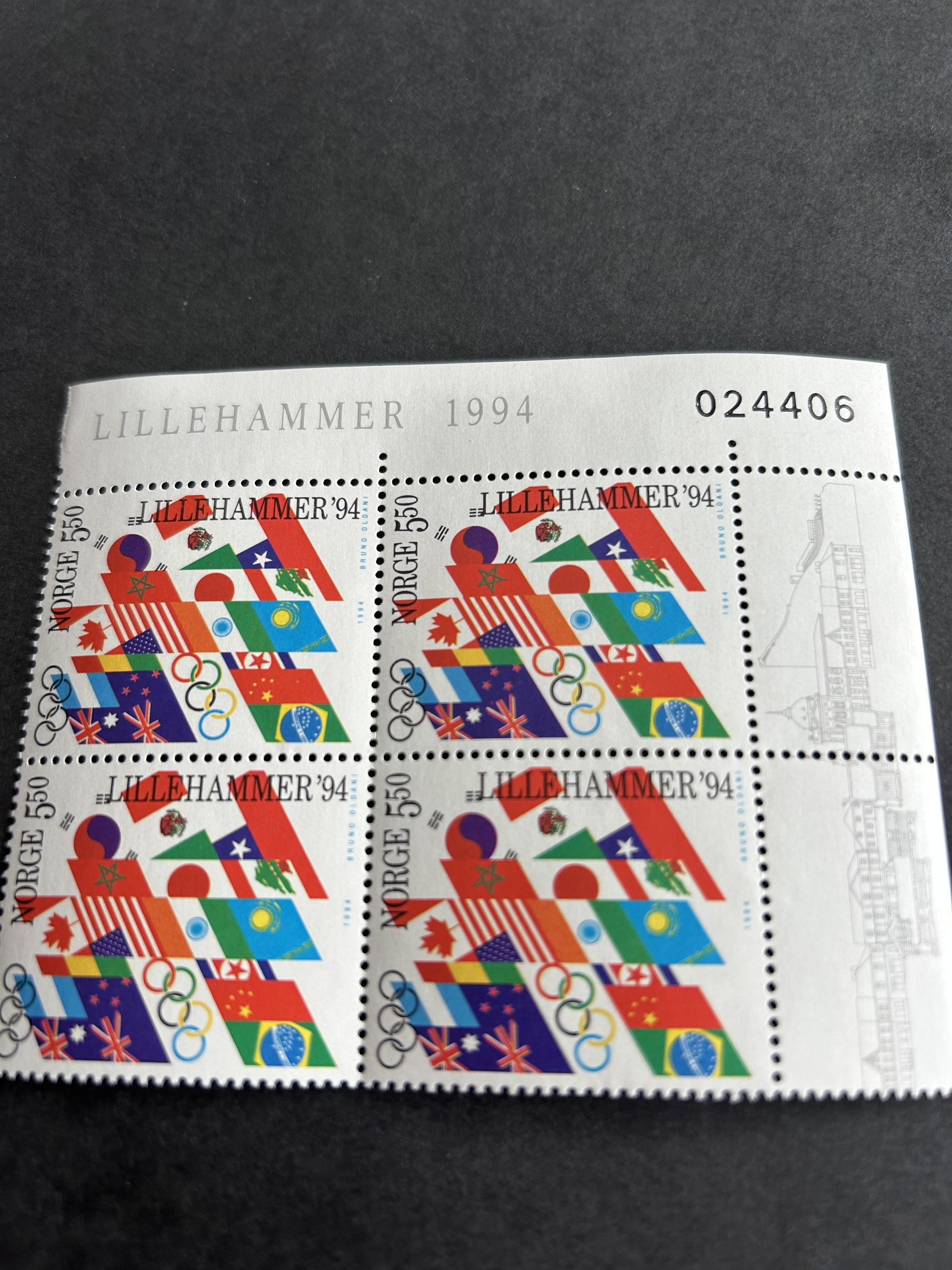 NK  1195 4 bl OL m94. III. kr 4,50