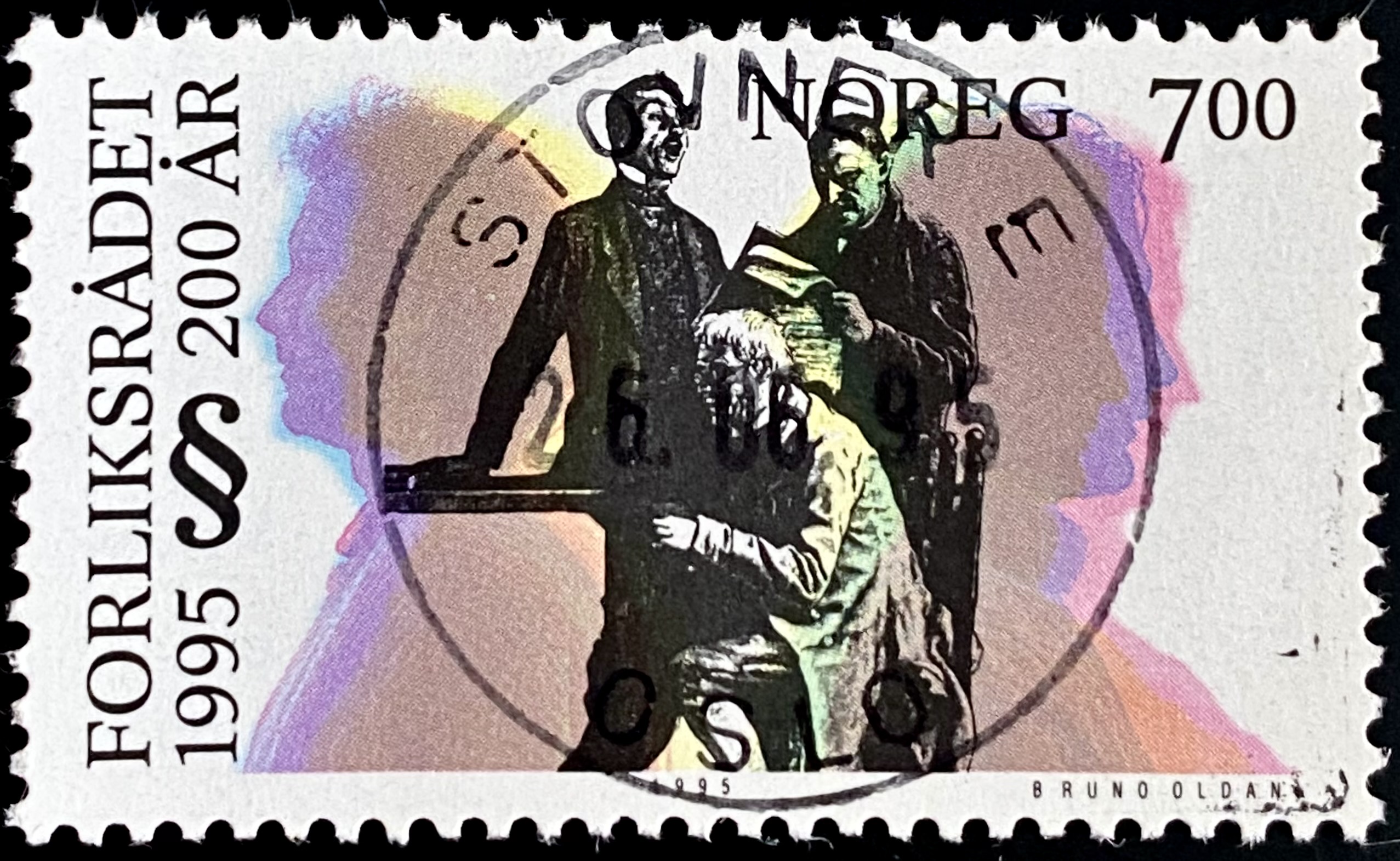 NK 1234-1235 Stemplet Oslo Stovner 1.dag