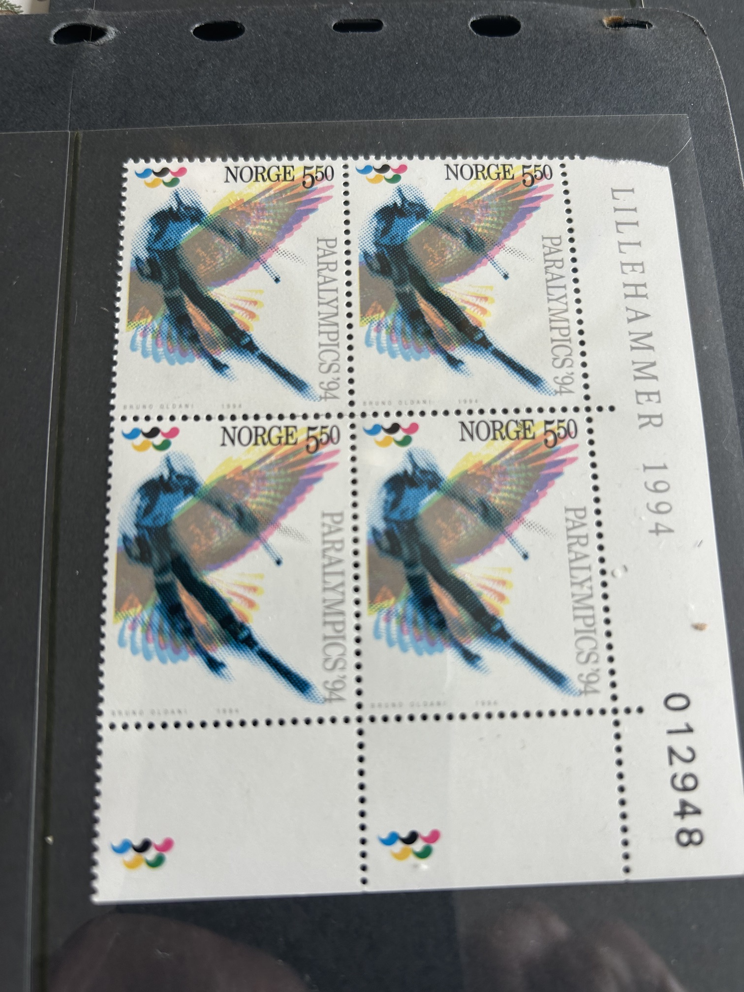 NK 1202 4 bl Para OL. 5,50