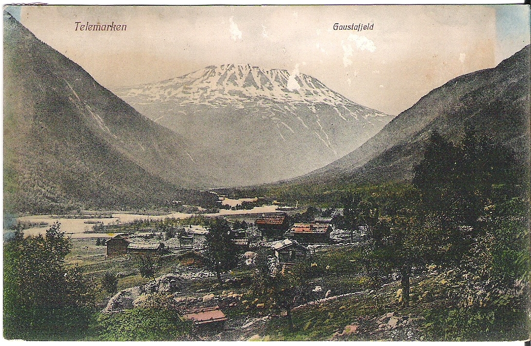 Gaustafjeld 1917. G.H. 502b