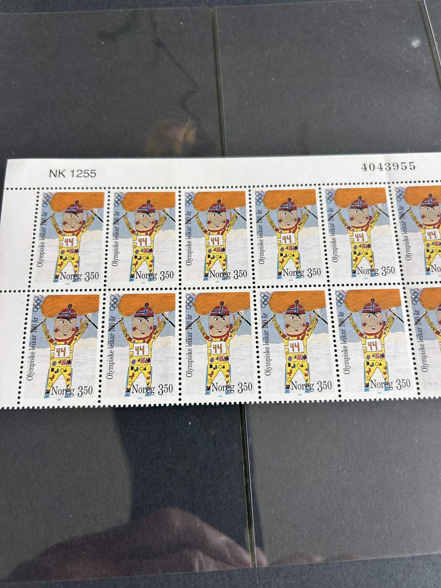NK 1255 20 bl. OL 100 År