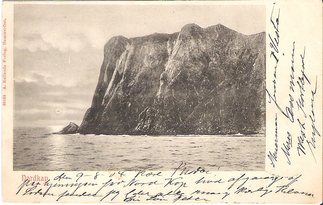Nordkap 1904. A. Kalland