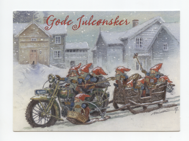 K. E. Midthun  Gode Juleønsker.