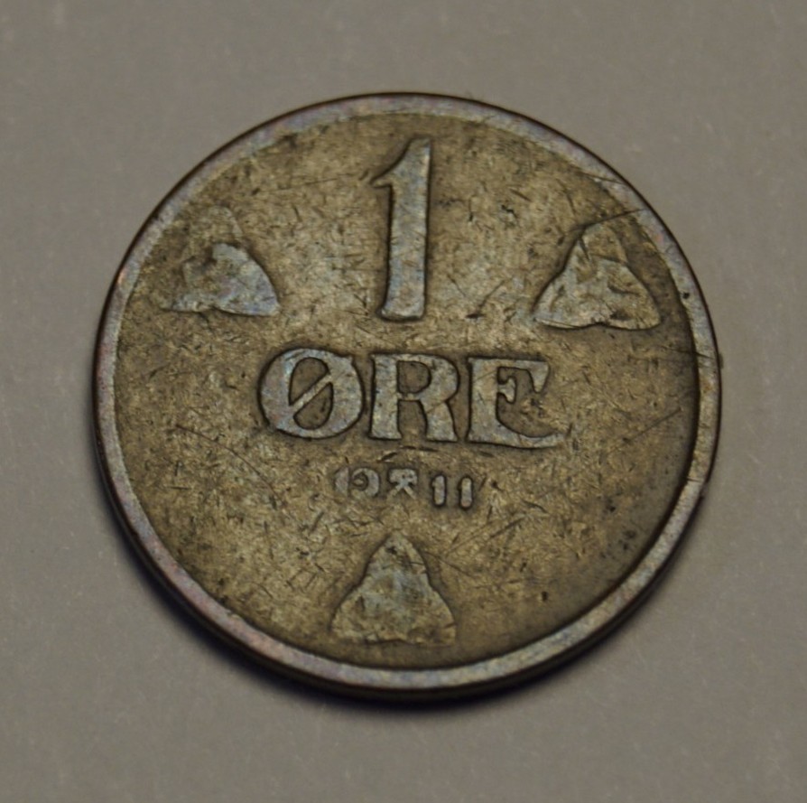 1 øre 1911 (5752)