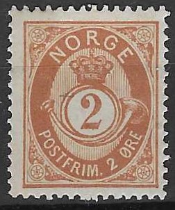 Norge NK 50a* t.2 – verdi 30 NOK
