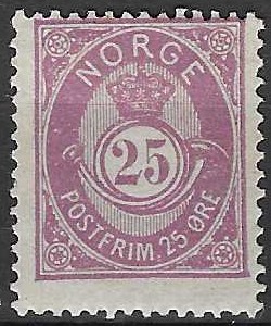 Norge NK 55* t.7 – verdi 130 NOK