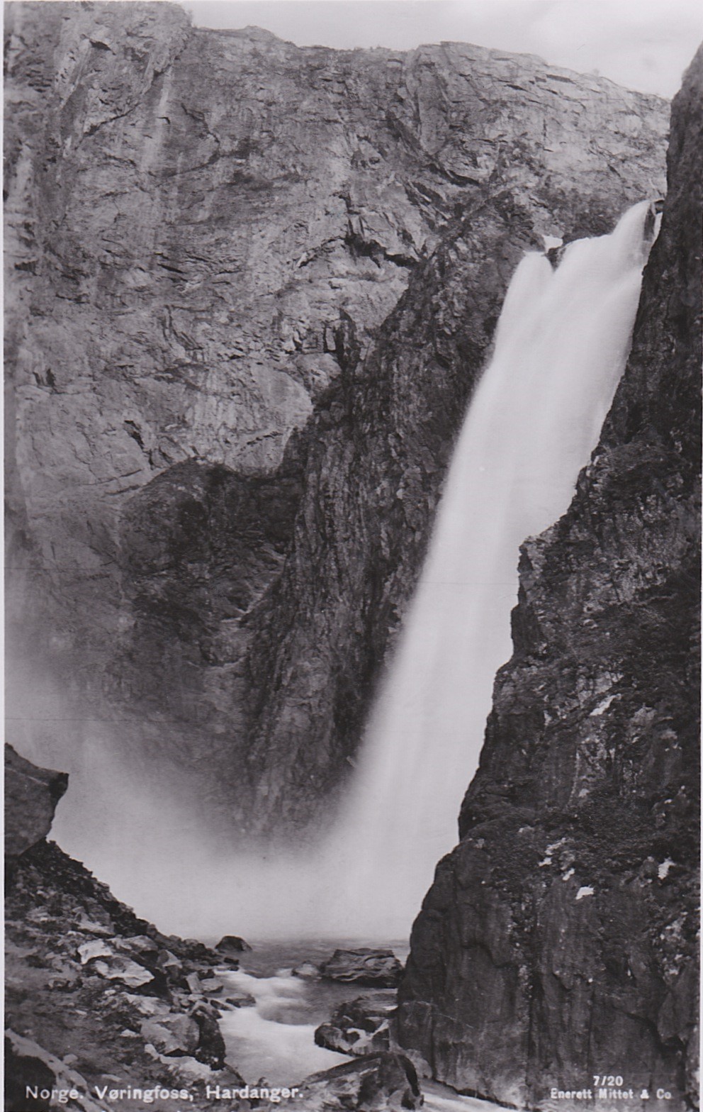 Vøringfoss Ubrukt Mittet