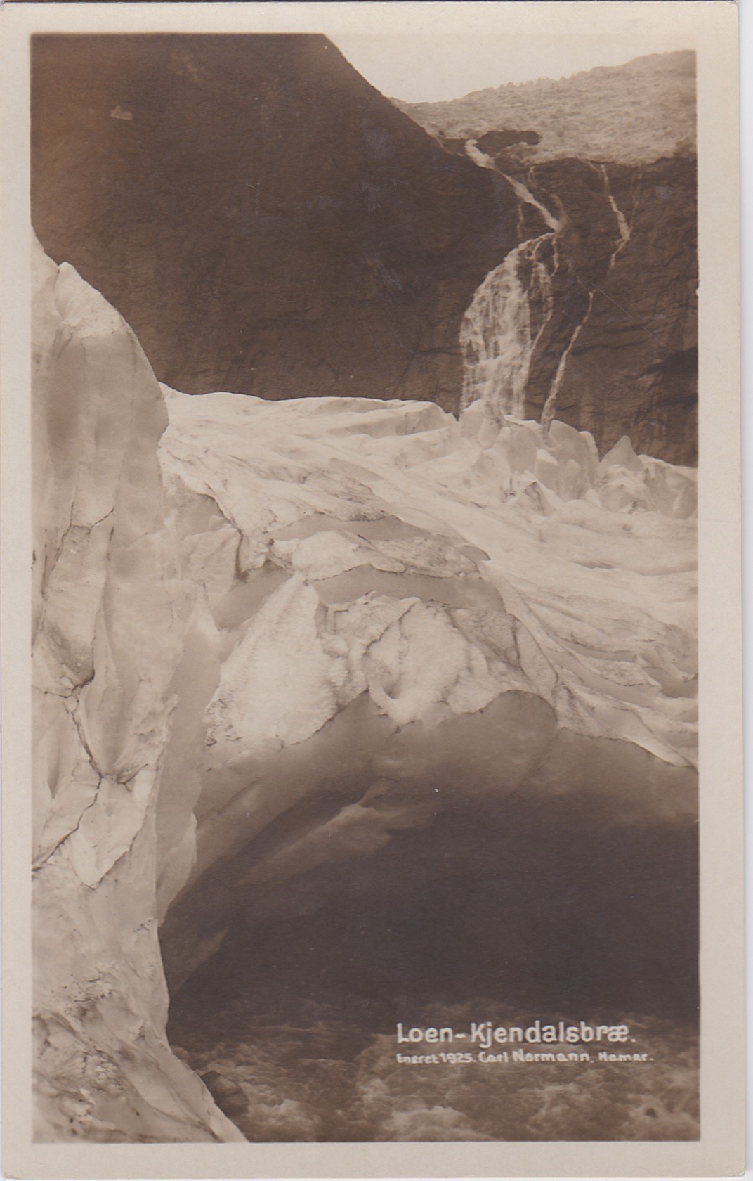 Loen Kjenndalsbreen Ener Carl Normann Ubrukt