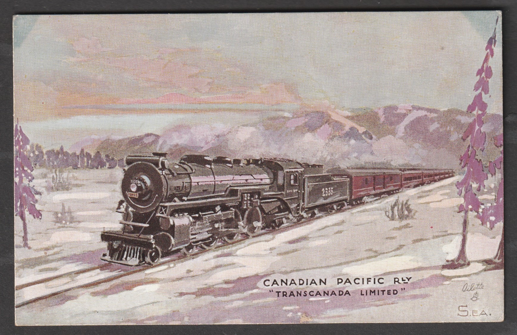 Canadian Pacific Railway. Tuck