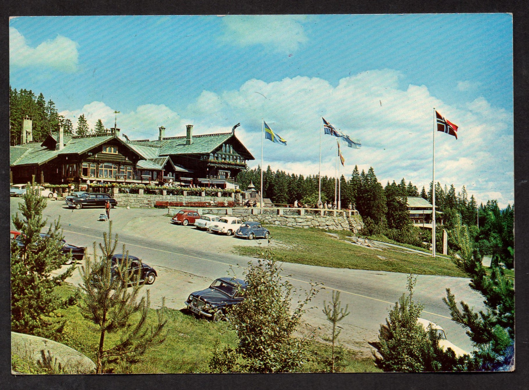 Frognerseteren m/Kroneposth. st + Voksenkollen 1963