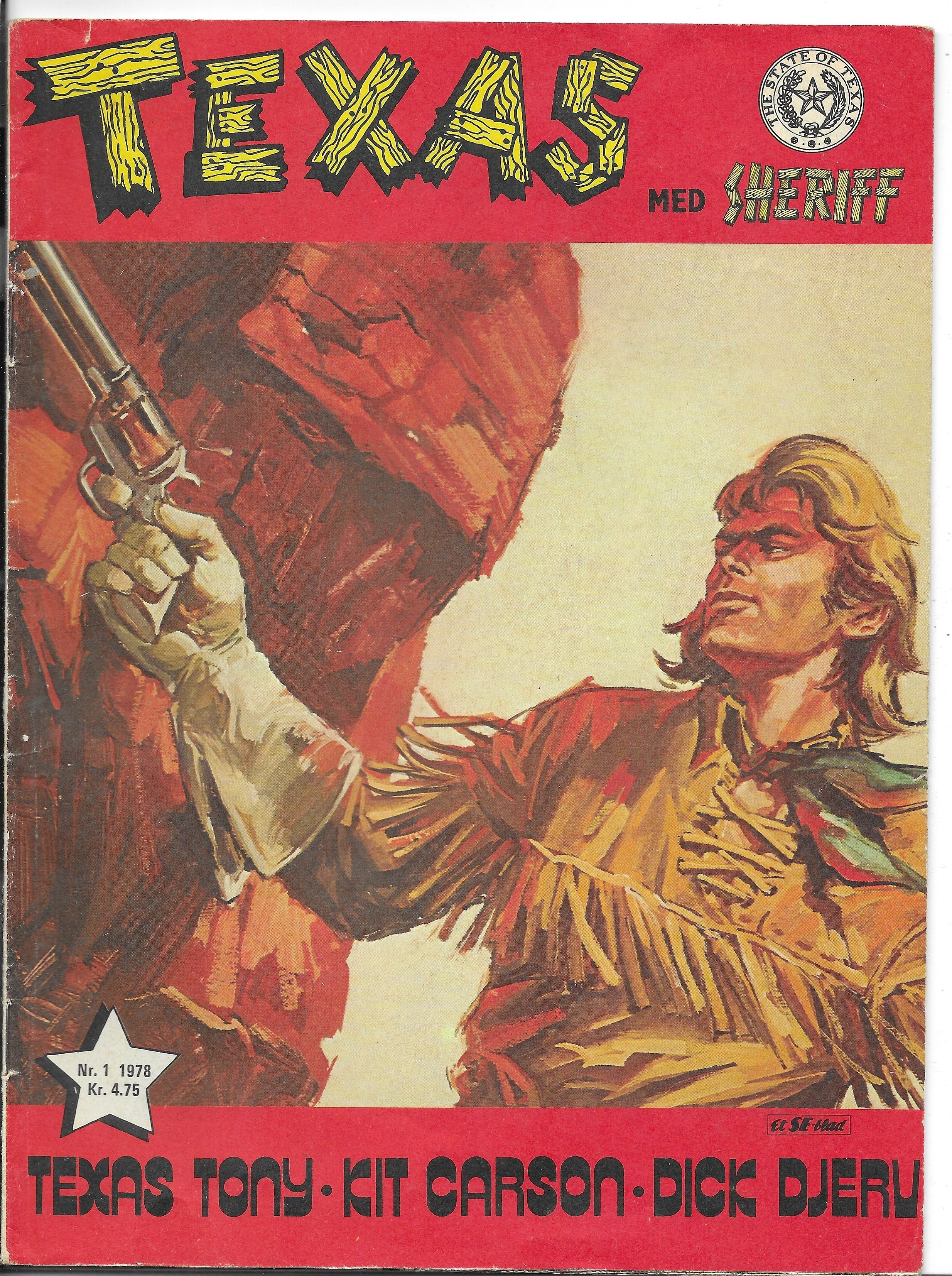 TEXAS med SHERIFF Nr.1 1978 FN