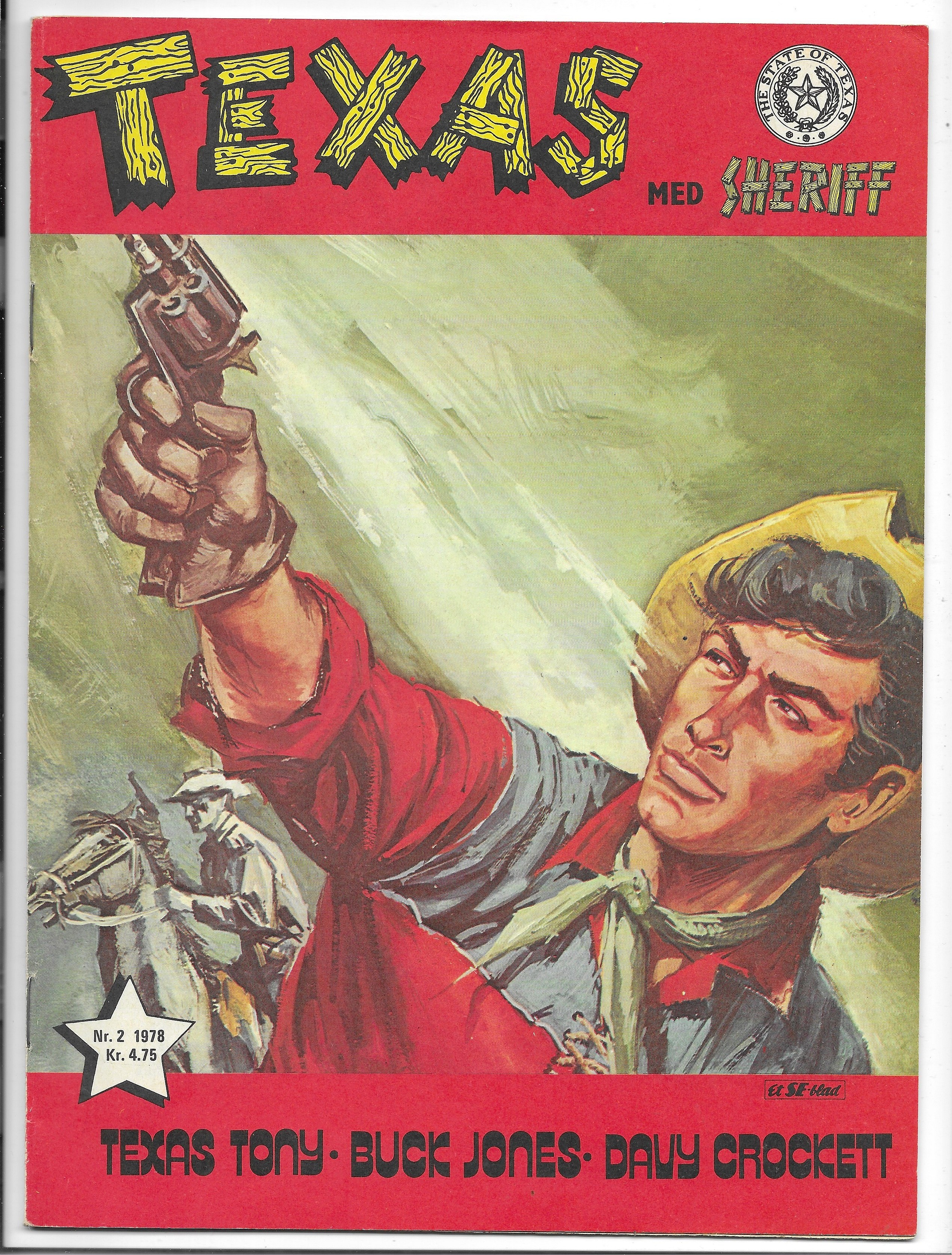 TEXAS med SHERIFF Nr.2 1978 FN