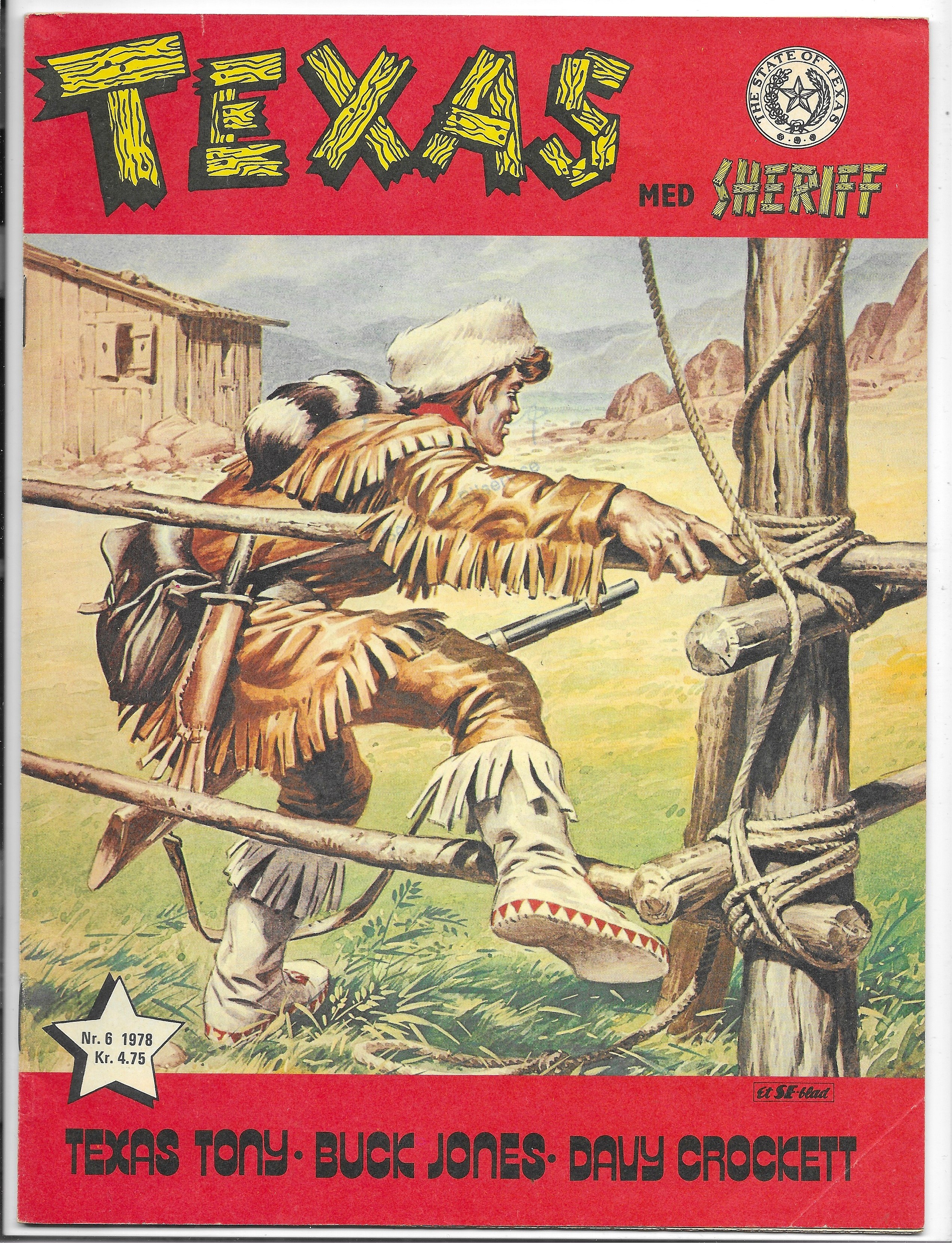 TEXAS Med SHERIFF Nr.6 1978 VF