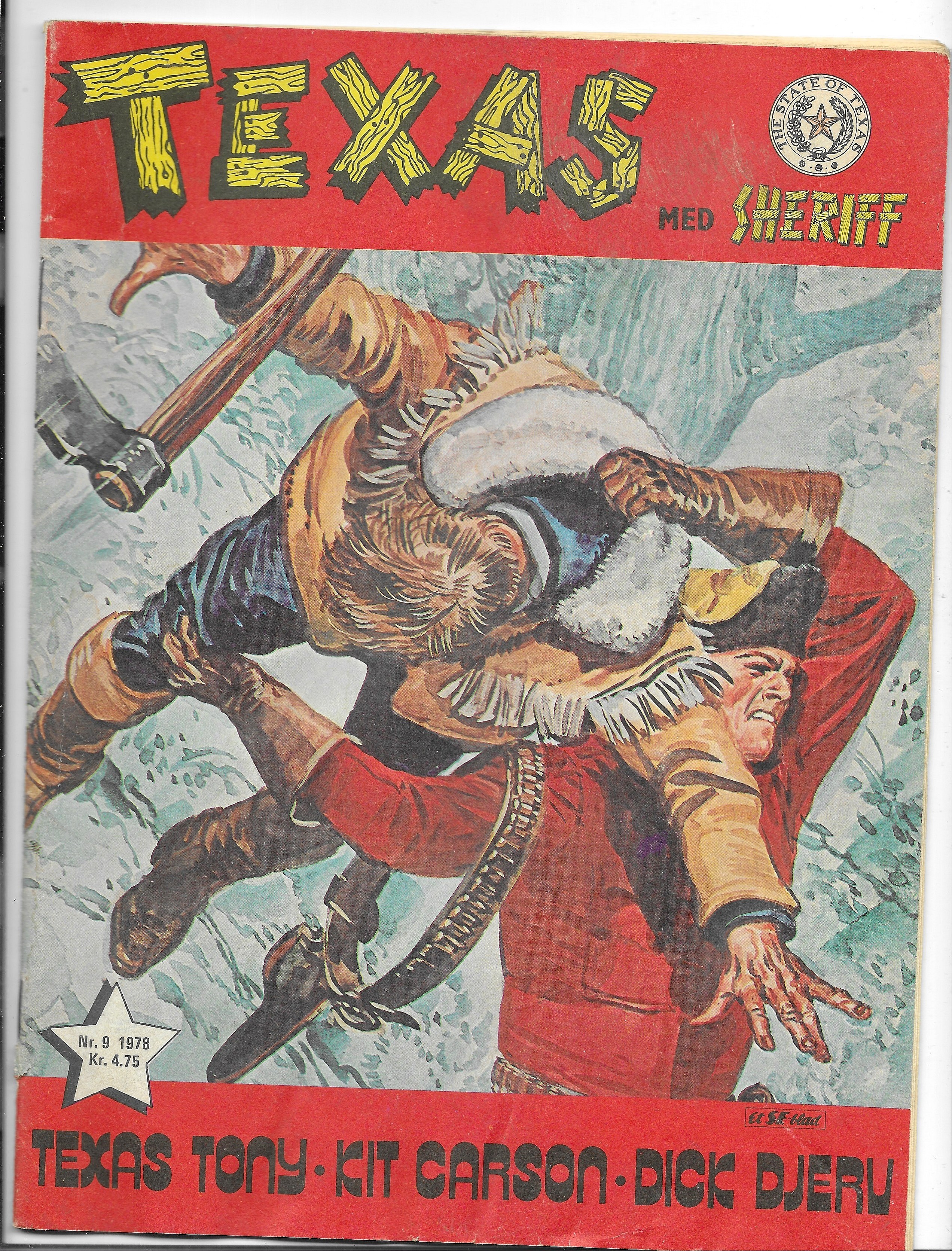 TEXAS Med SHERIFF Ne.9 1978 VG