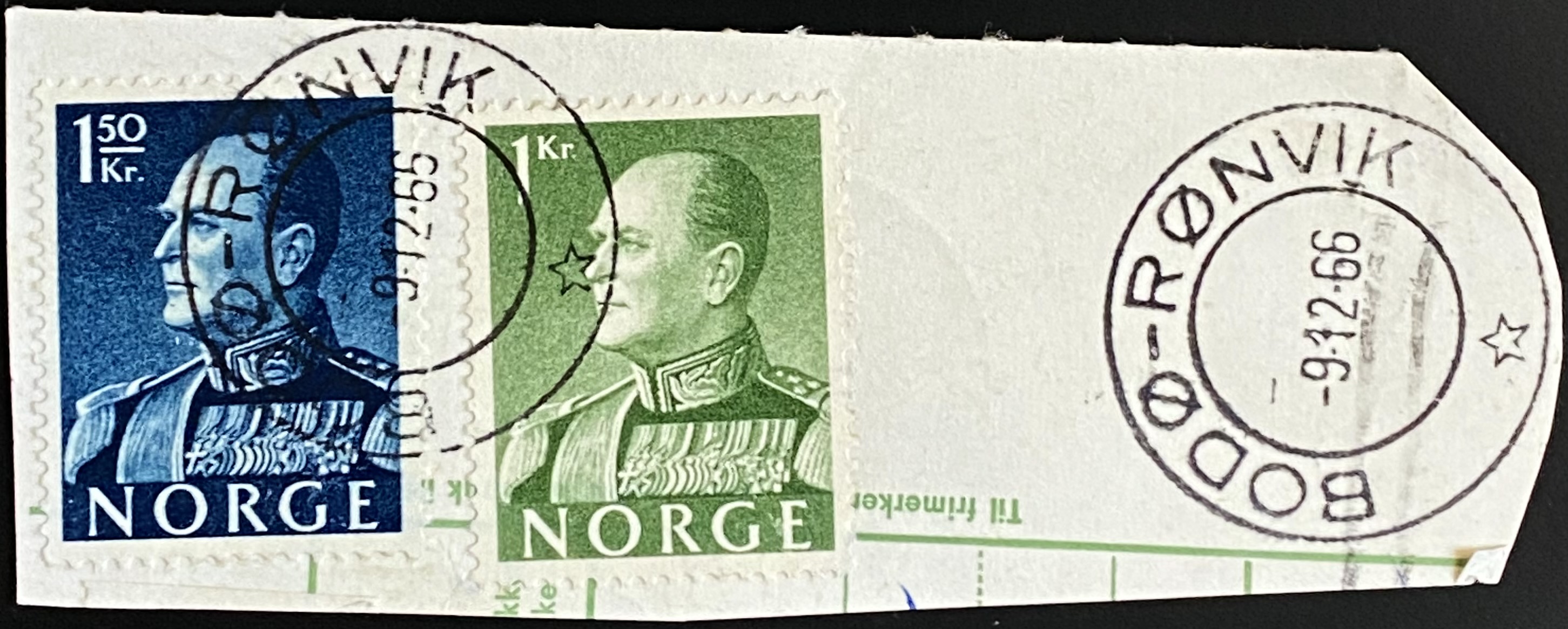 Klipp Bodø - Rønvik 9-12-66