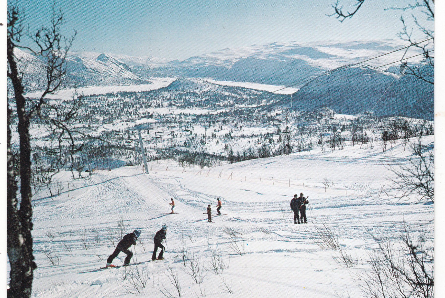 Hovden Skisenter mot Hartevatn ( Normann J-29-92)