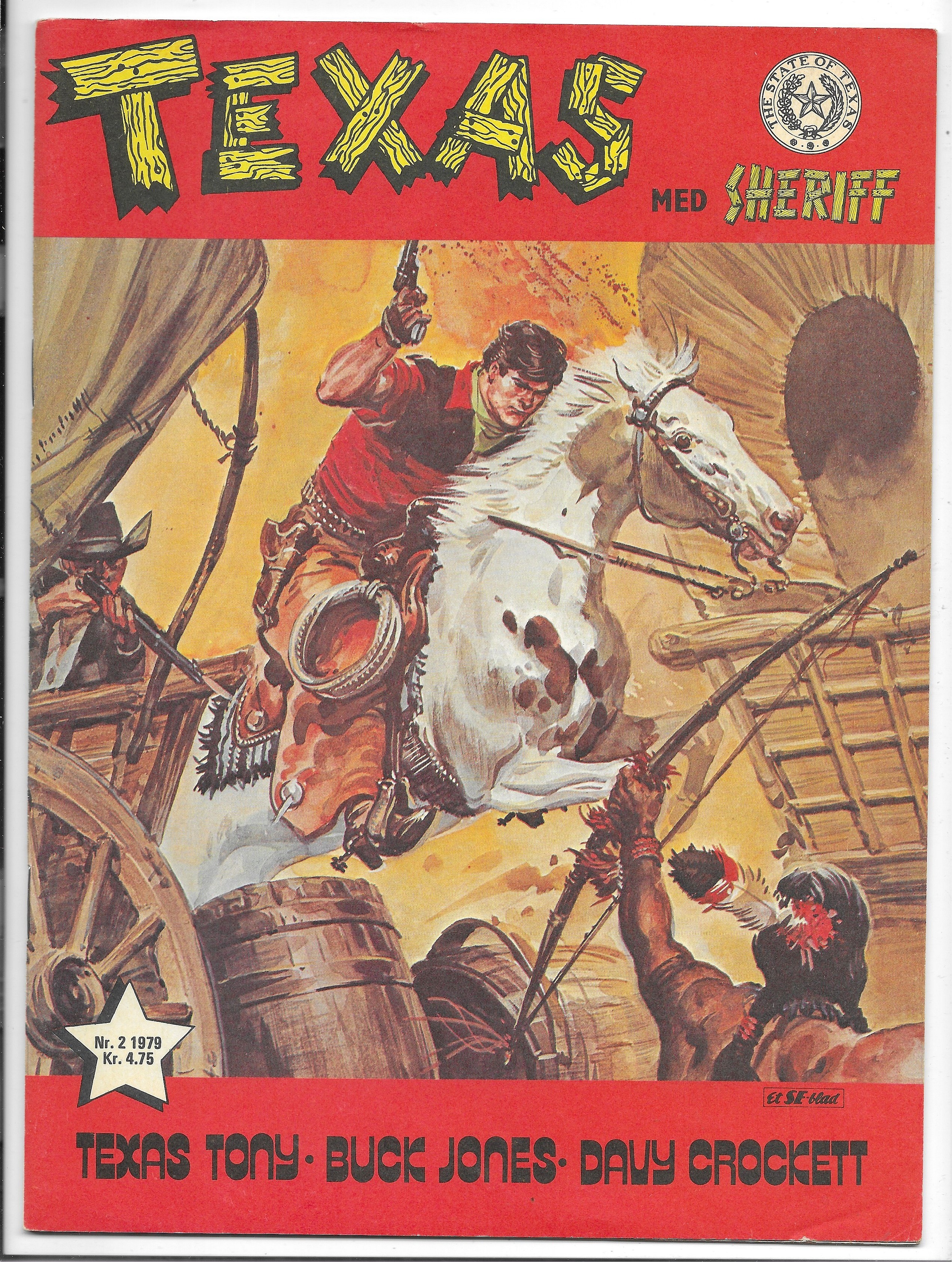 TEXAS Med SHERIFF Nr.2 1979 VF-