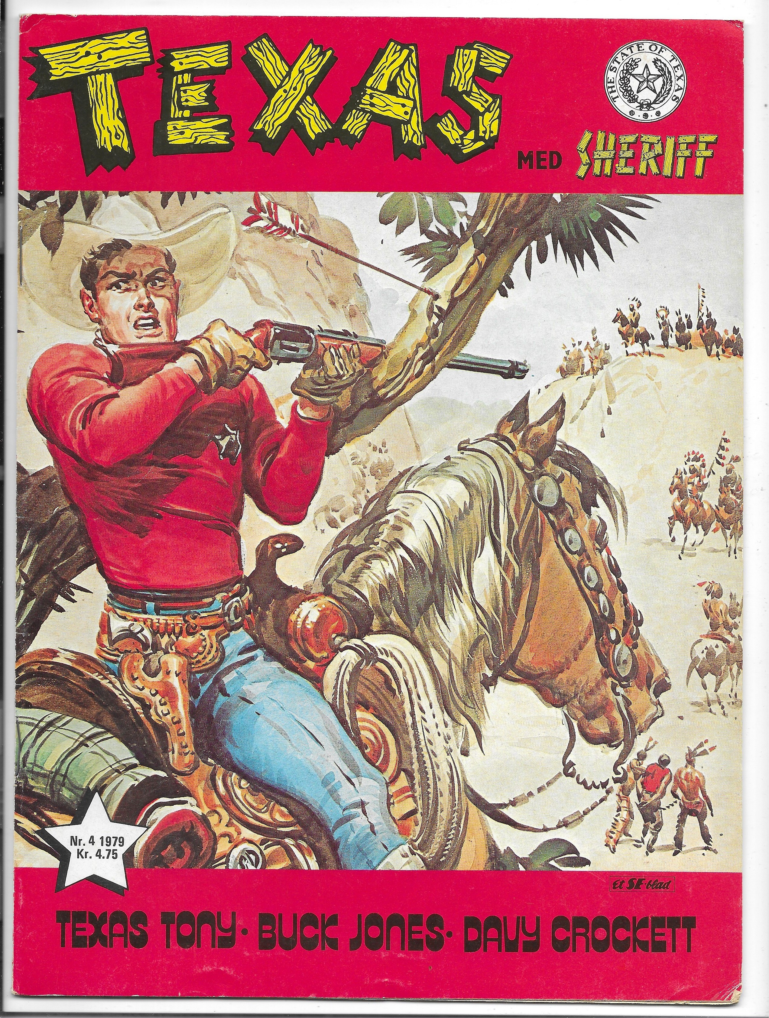 TEXAS med SHERIFF Nr.4 2979 VF-