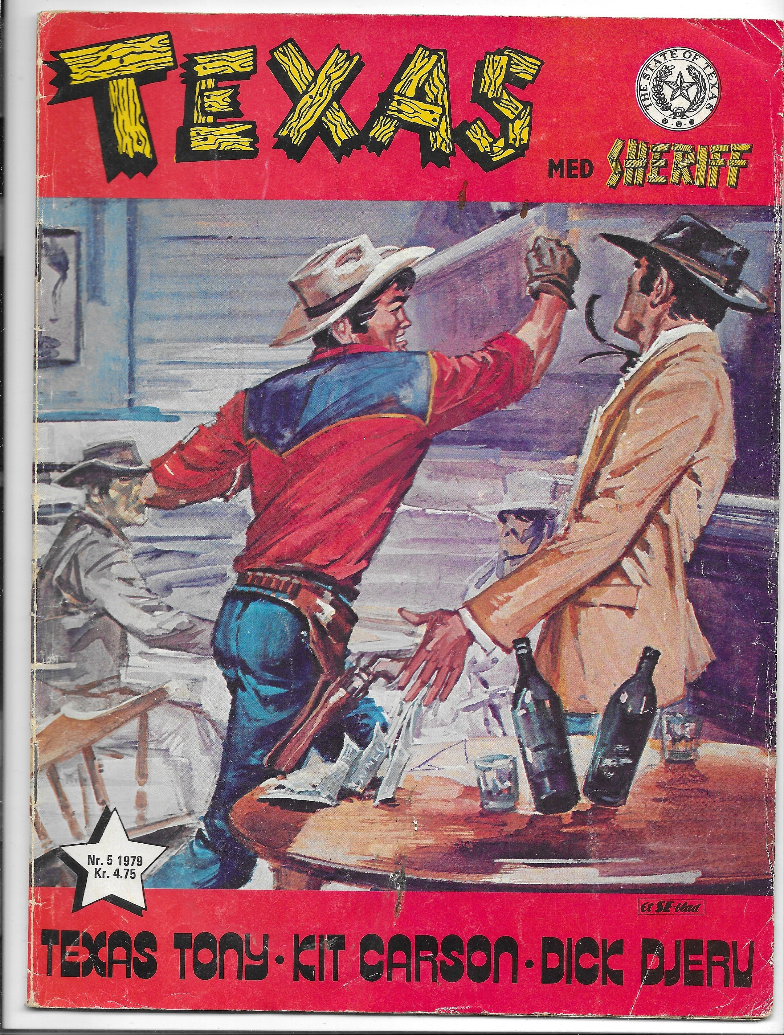 TEXAS Med SHERIFF Nr.5 1979 VG