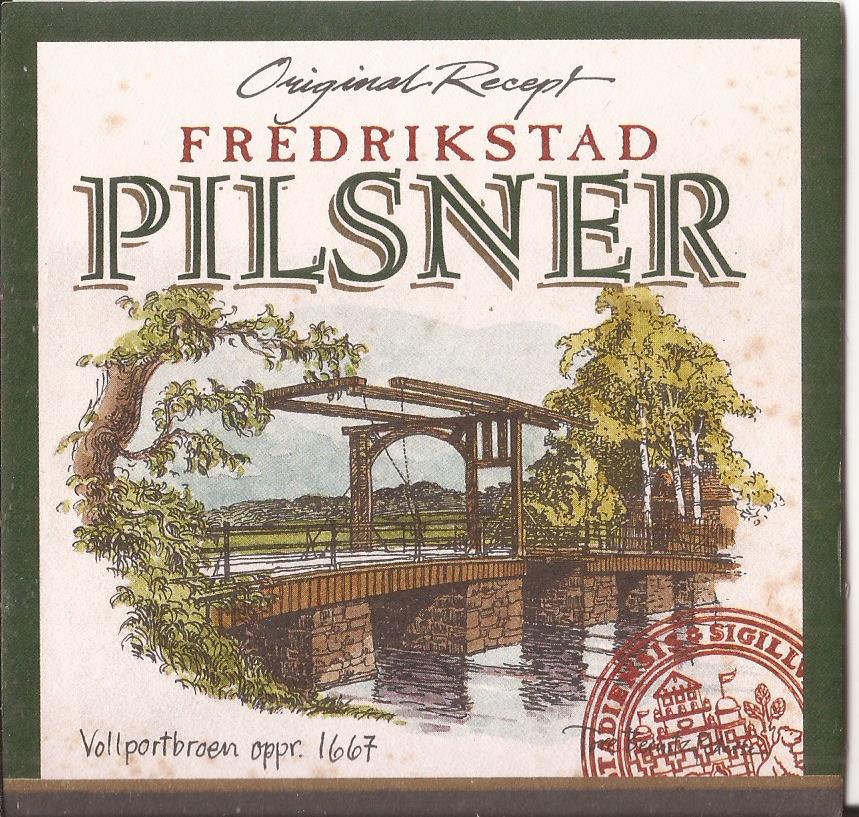 Ølbrikke - fredrikstad pilsner -