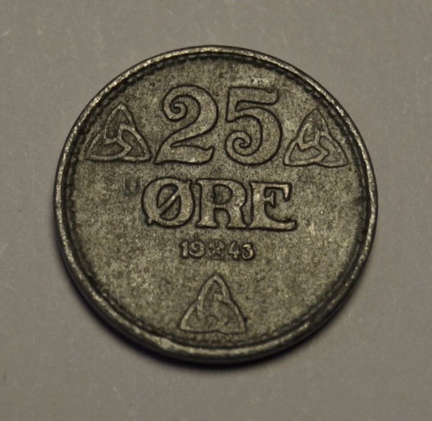 25 øre 1943 (5765)