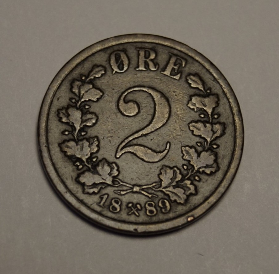 2 øre 1889 (5768)