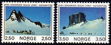 NK 966-67 - Fjell i Antarktis **