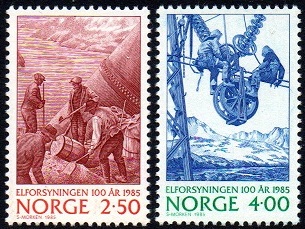 NK 976-77 - Norsk ei. forsyning 100 år **