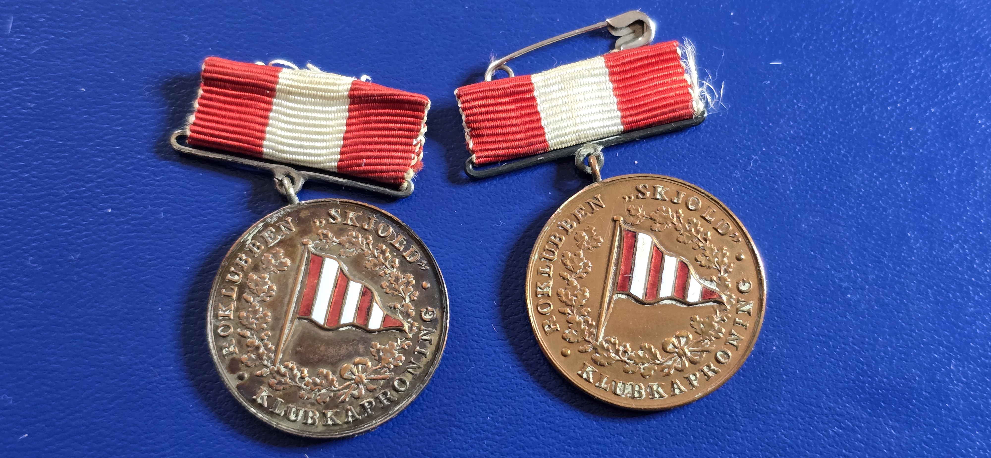 ROKLUBBEN SKJOLD KLUBBKAPPROING 14.9.41 + 20-9-42