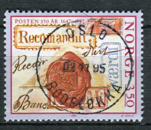 NK 1243 stemplet Oslo Rodeløkka