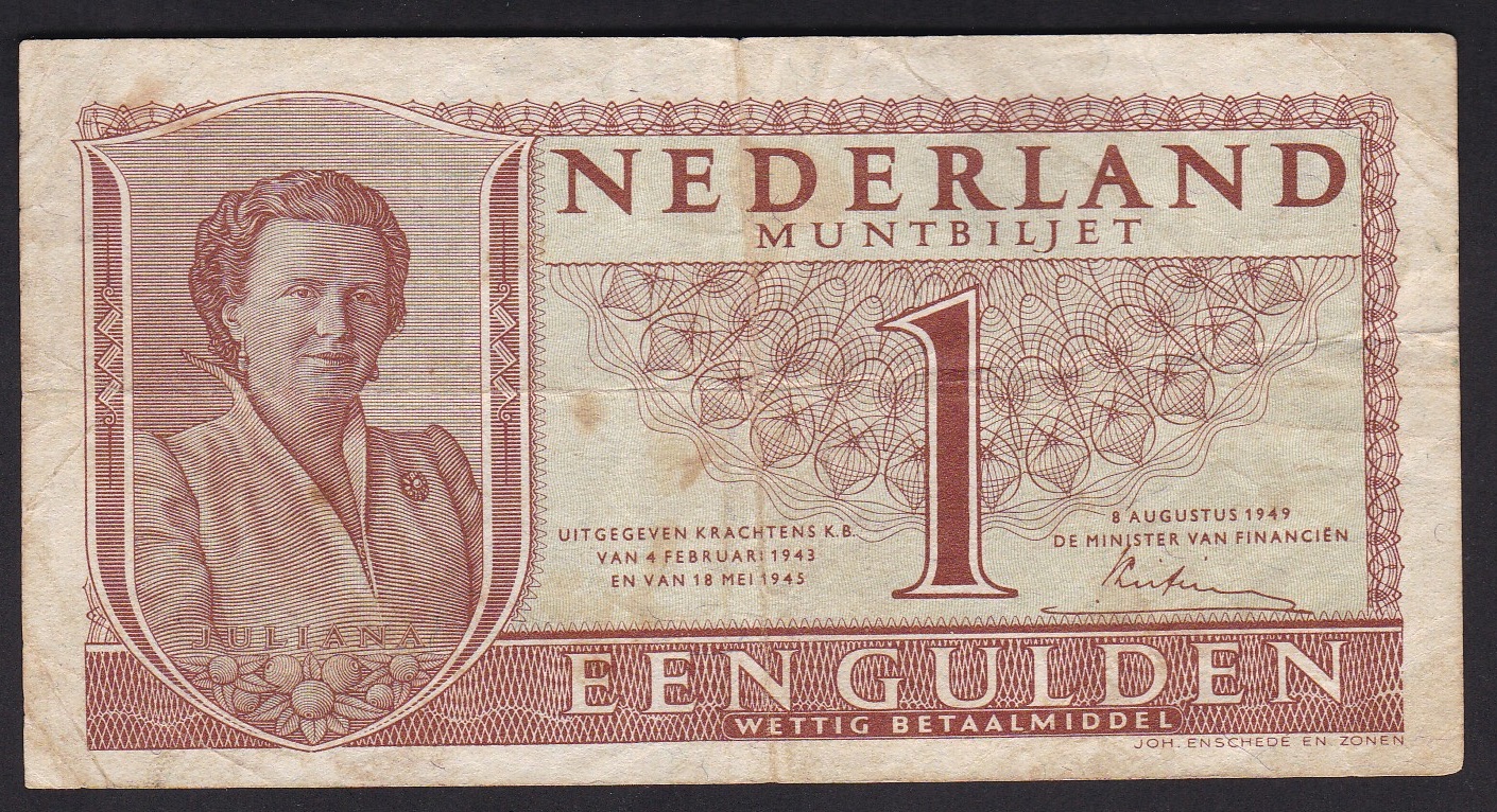 Nederland. 1949. 1 Gulden