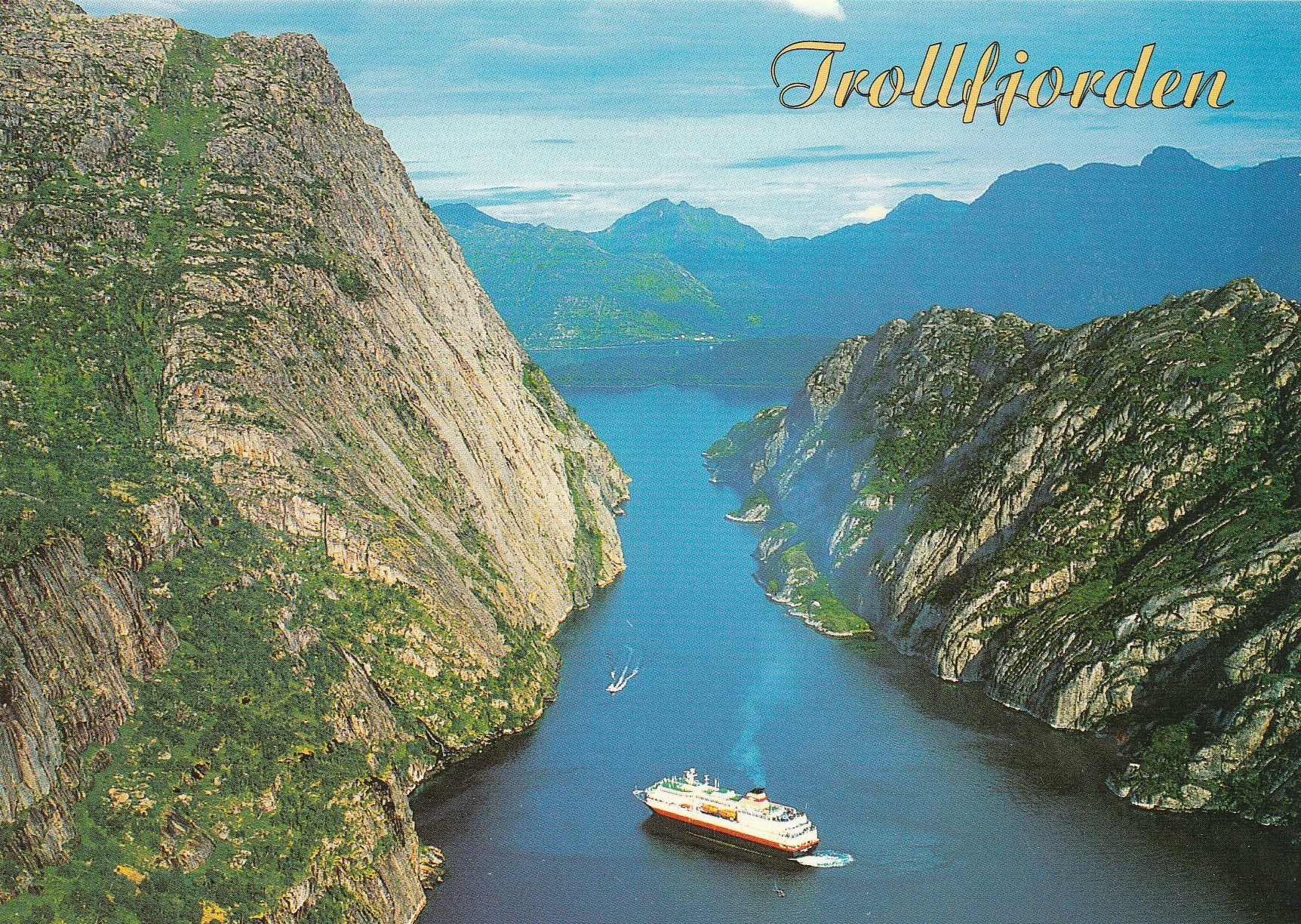 Trollfjorden i Raftsundet . Aune 162290