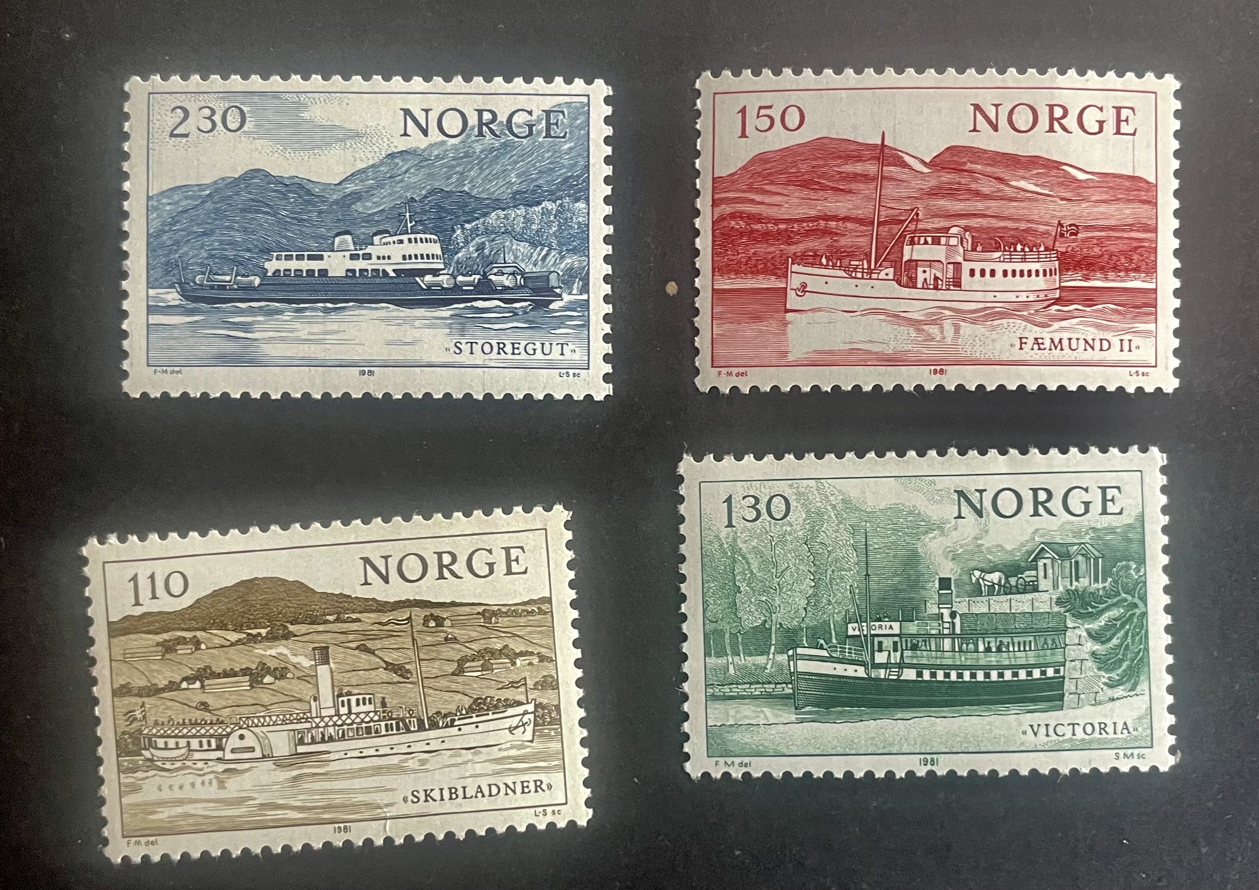 NORGE-NK 889/892 ** ( 136 )