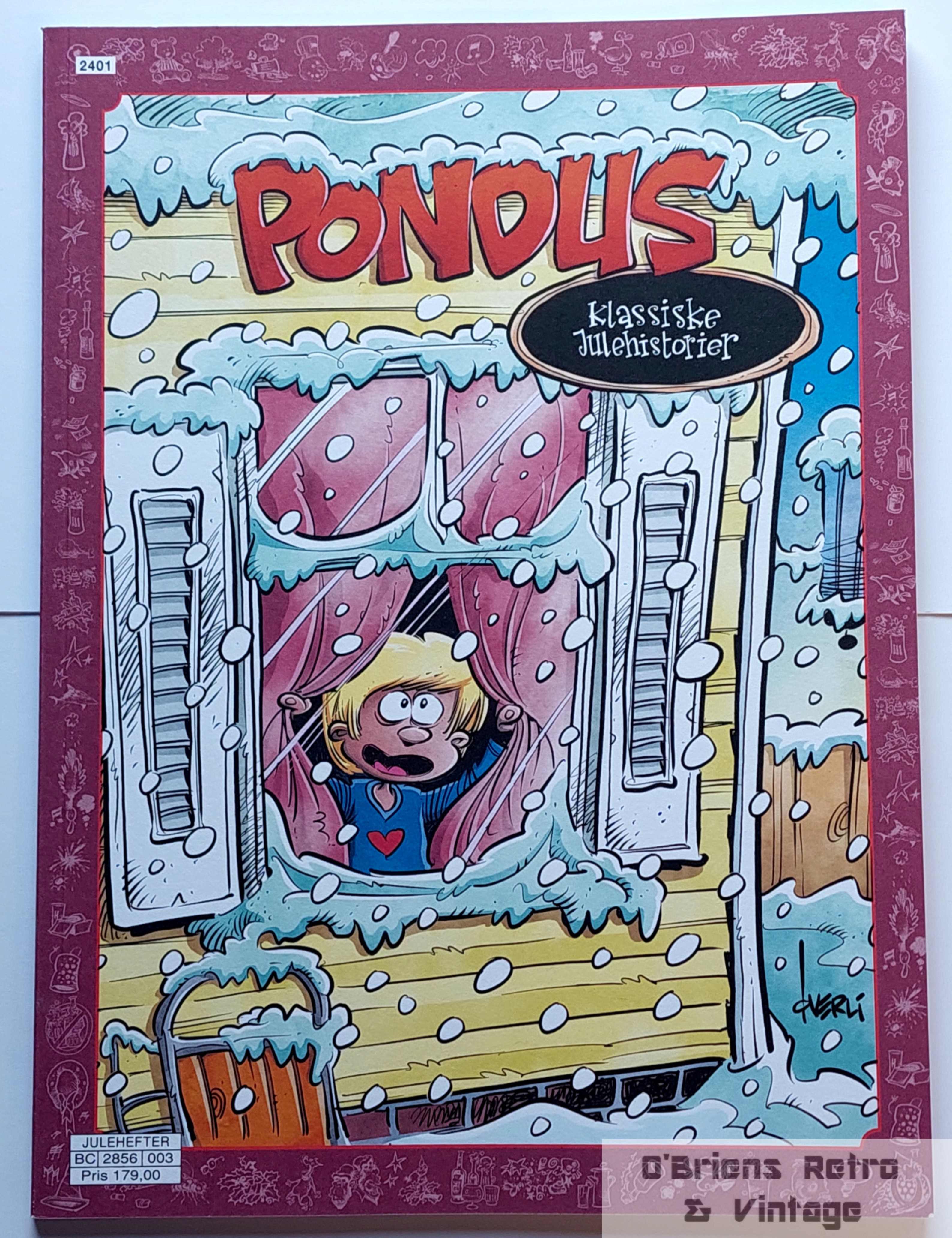 Pondus klassiske julehistorier - 2023 - Tegneseriebok